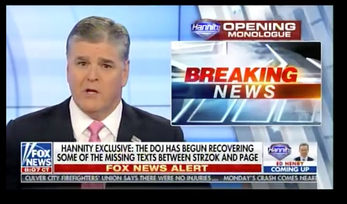 Hannity warns: ‘Just a SLIVER’ of DEEP STATE corruption has come out so far (Video)
