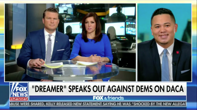 Dreamer to DEMS: ‘Stop using us a PAWNS’ as he praises TRUMP’s immigration leadership